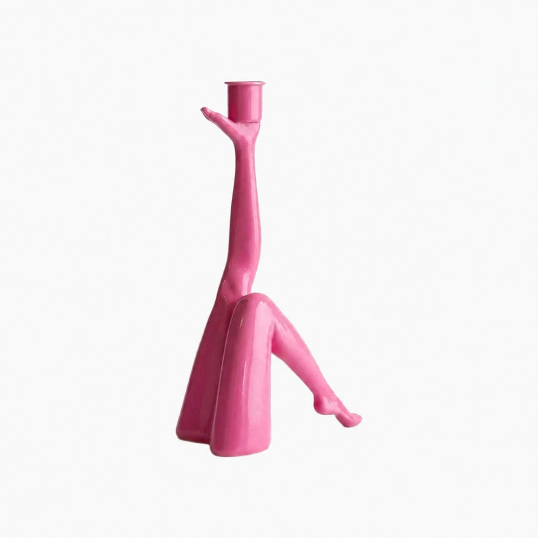 Kickra Modern Designer Candle Holder with Gold Leg-Inspired Base U22