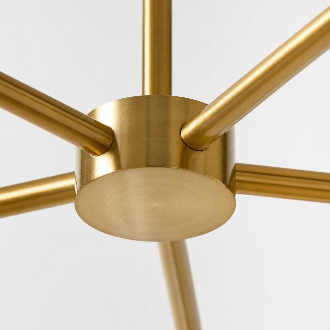 Conica Sculptural 5-Light Cone Chandelier - Modern Glass Lighting for Home