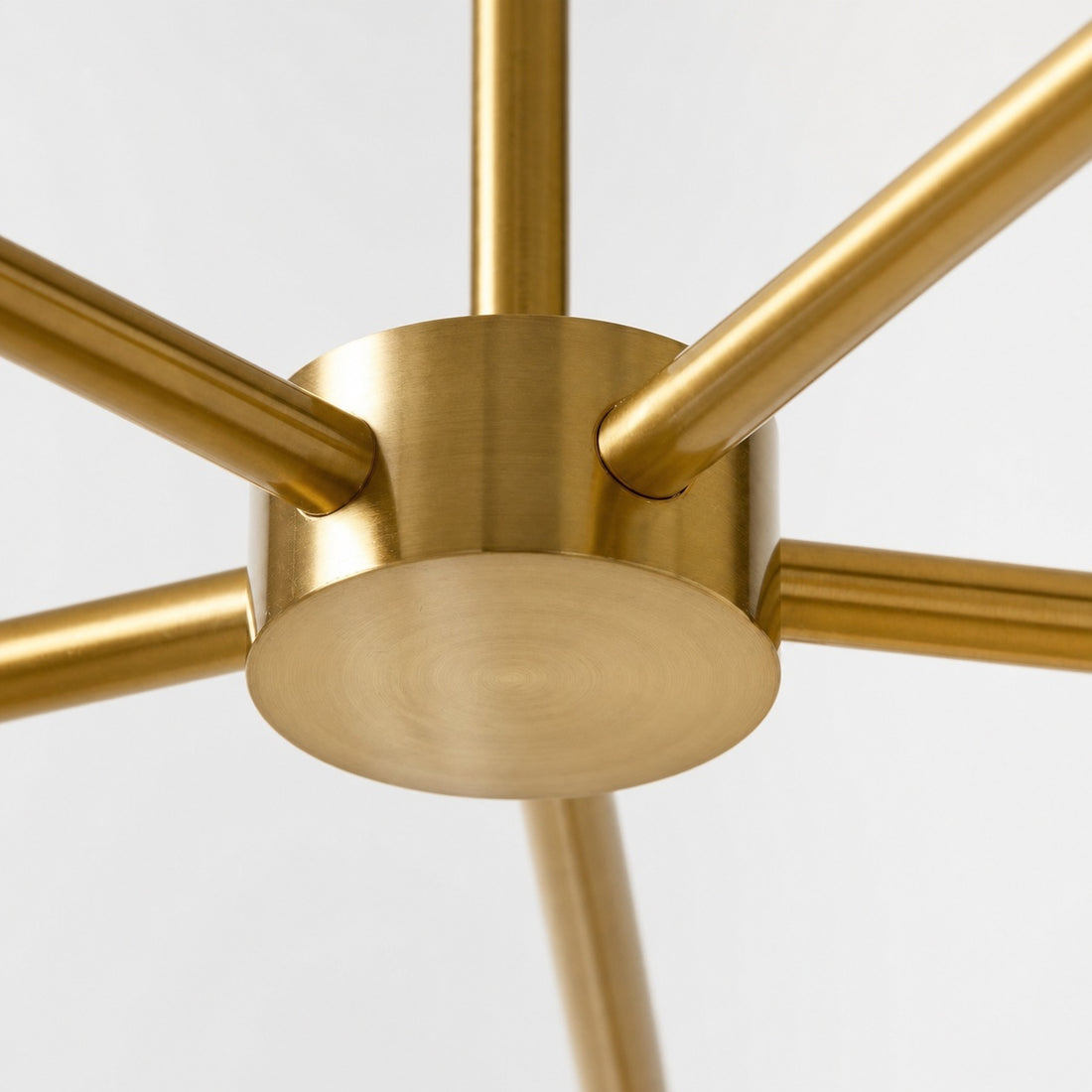 Conica Sculptural 5-Light Cone Chandelier - Modern Glass Lighting for Home