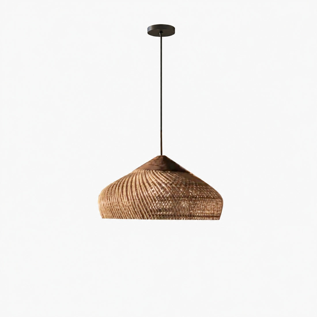 Harp Braided Rattan Pendant Lamp