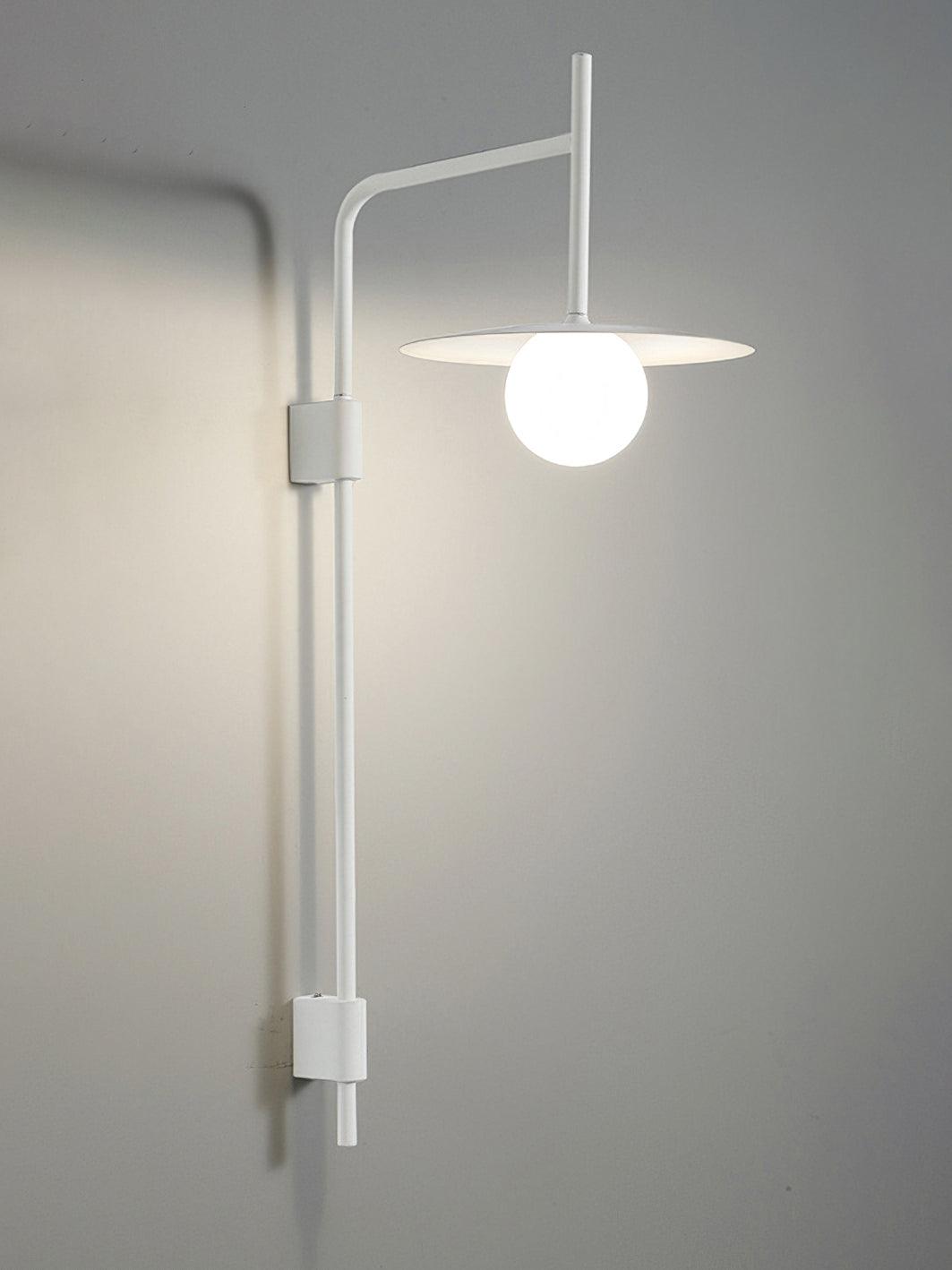 Gea Metal Swing Arm Wall Lamp - Scandinavian Minimalist Nordic Sconce