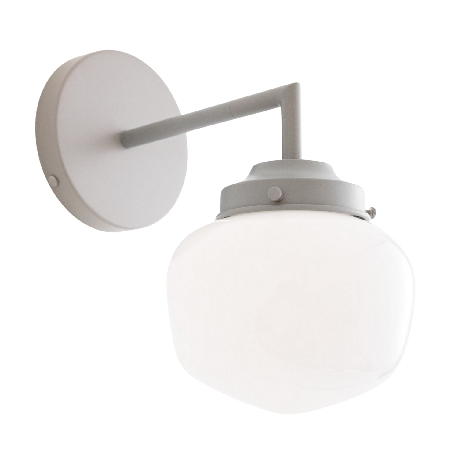 Opalume Glass Vanity Light - Vintage Inspired Bathroom Wall Lighting