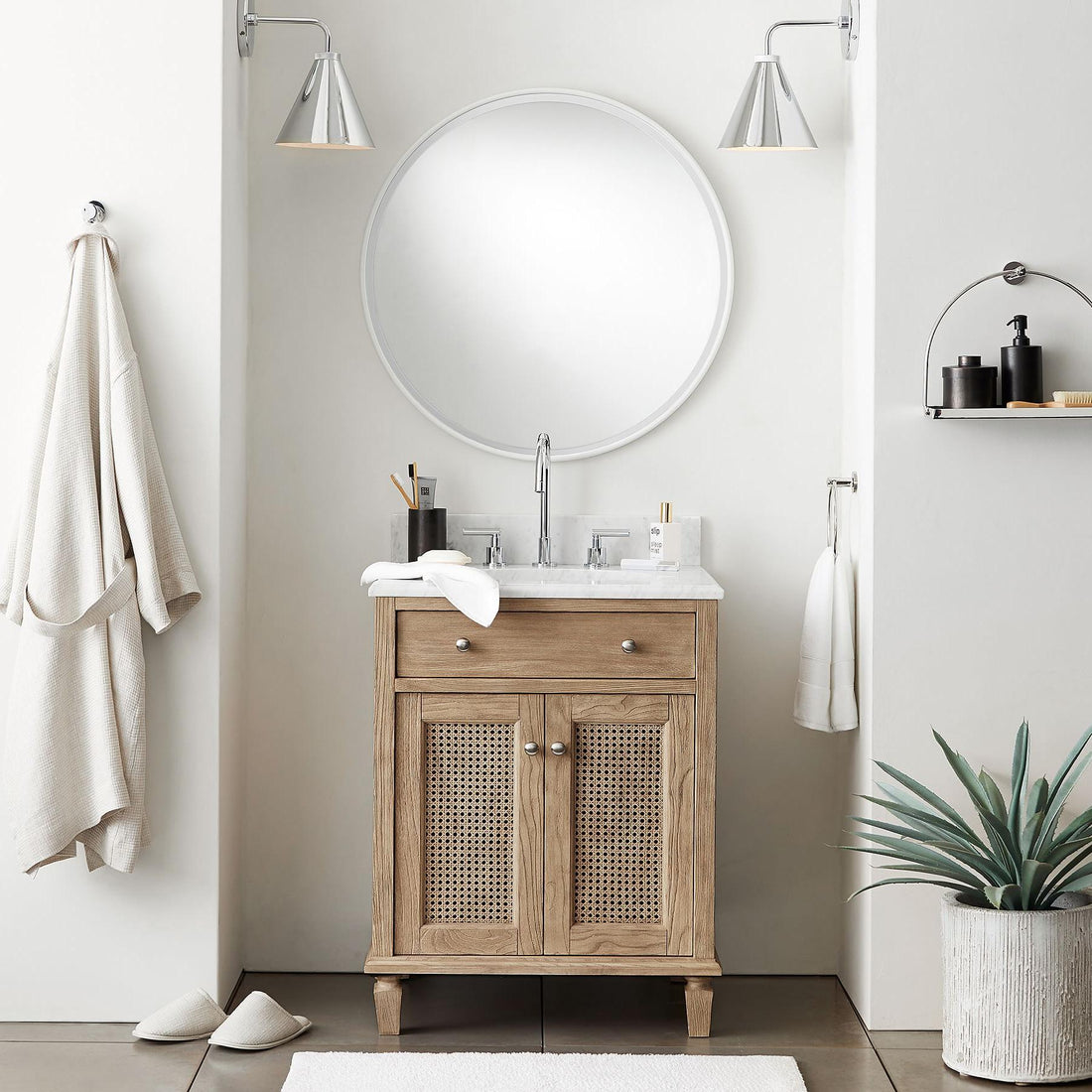 Retro Metal Cone Tapered Sconce Light