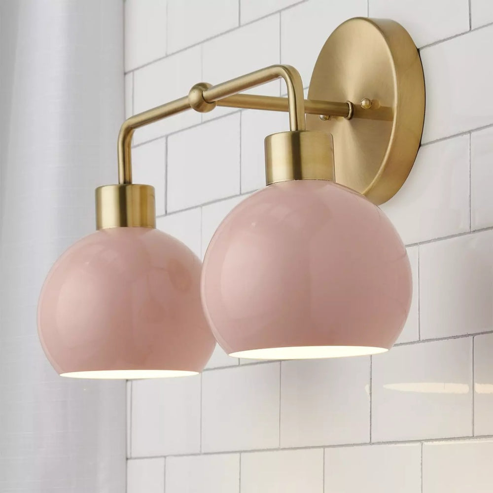 Double Bubble Pop Wall Sconce - Colorful Vanity Wall Light