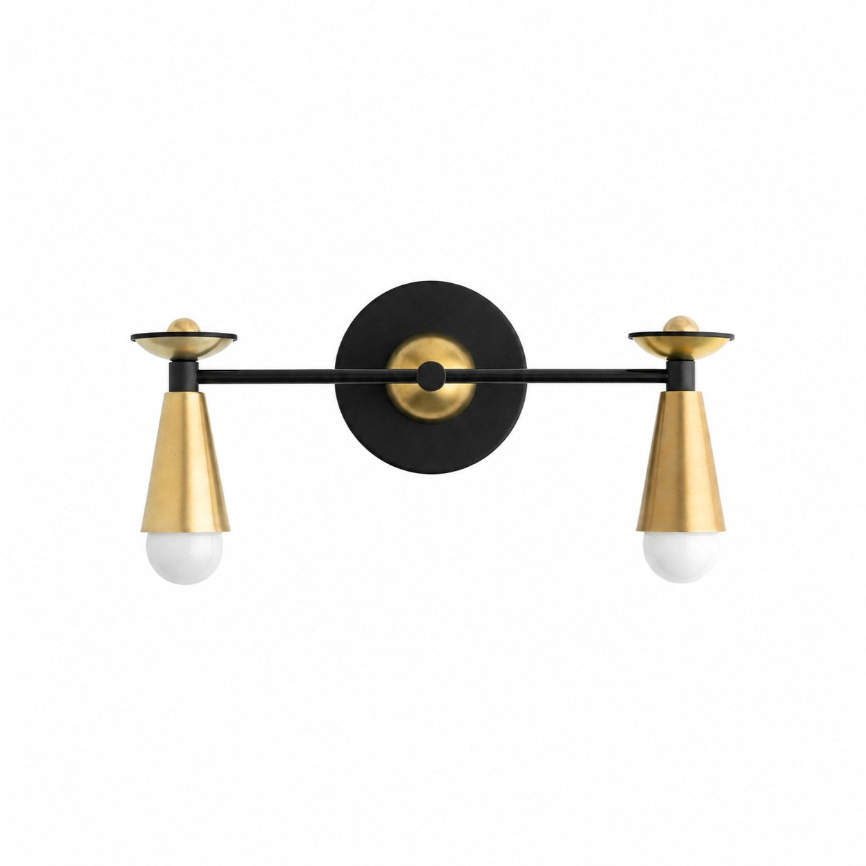 Pyralis Cone Modern Art Deco Lighting - Vintage Style Vanity Sconce Light