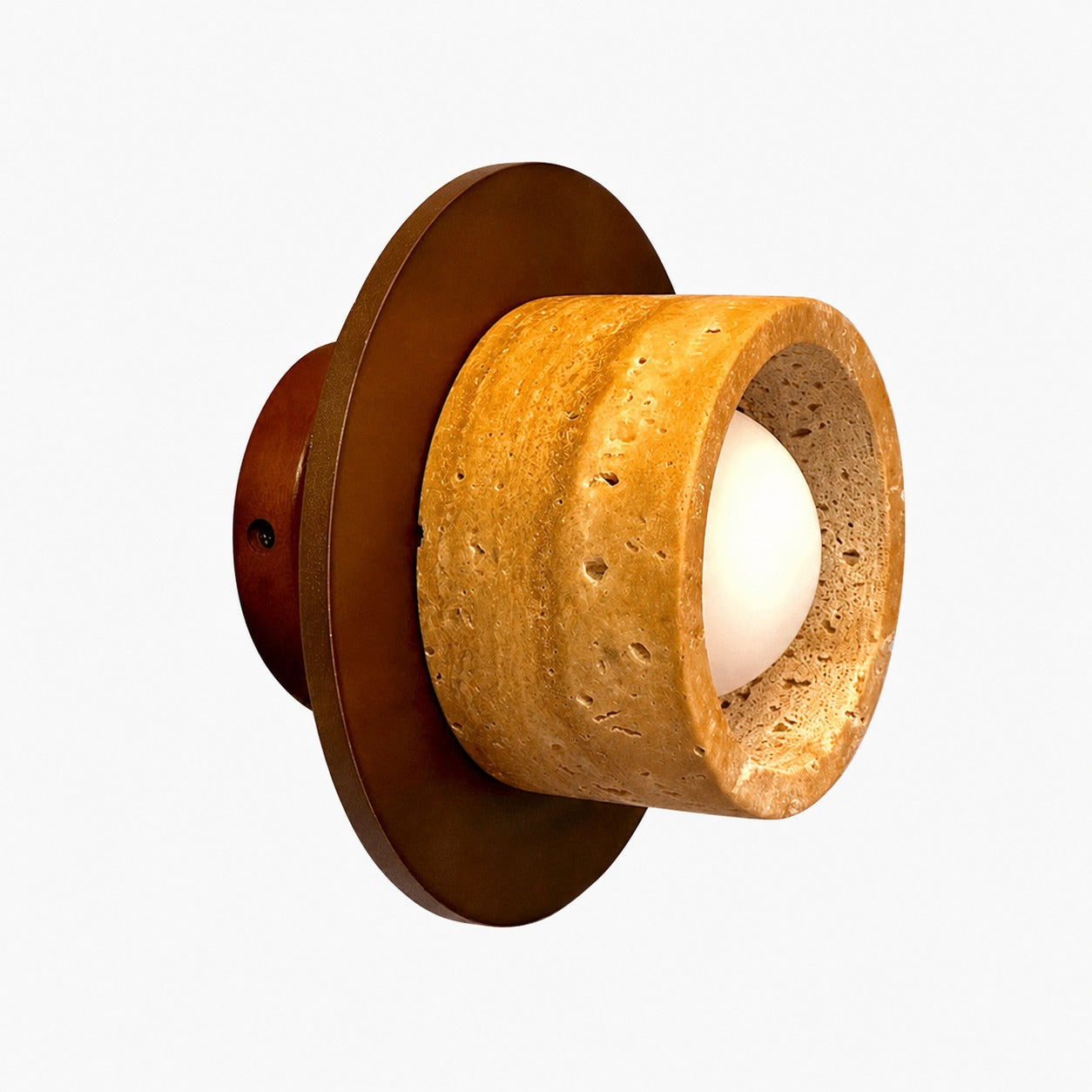 Logatec Traverine Wall Lamp