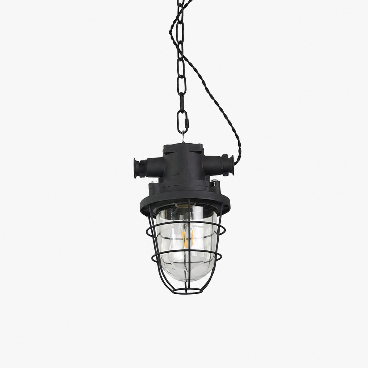 Bulkhead Cage Pendant Light