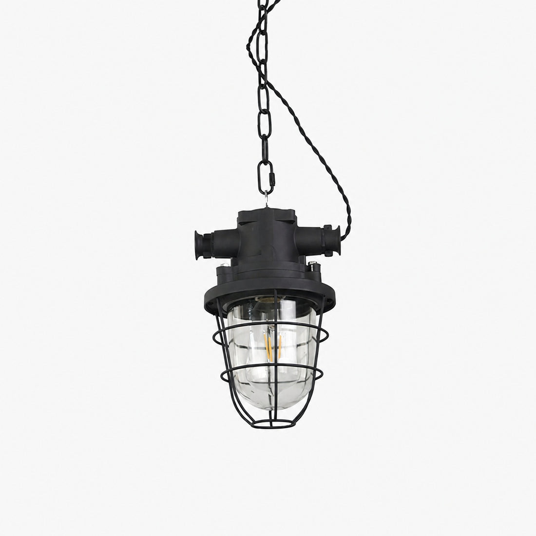 Bulkhead Cage Pendant Light