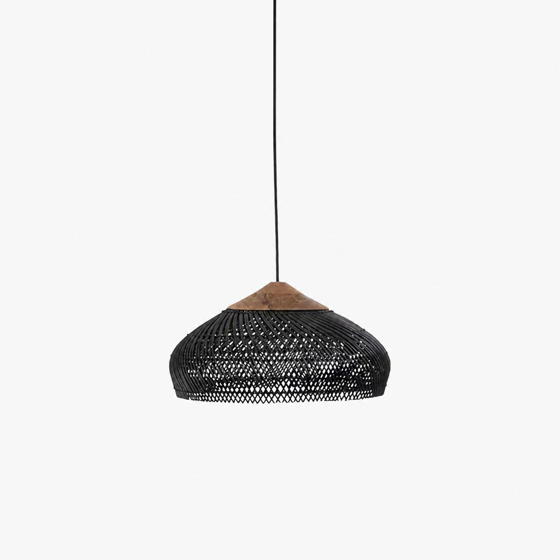 Harp Braided Rattan Pendant Lamp