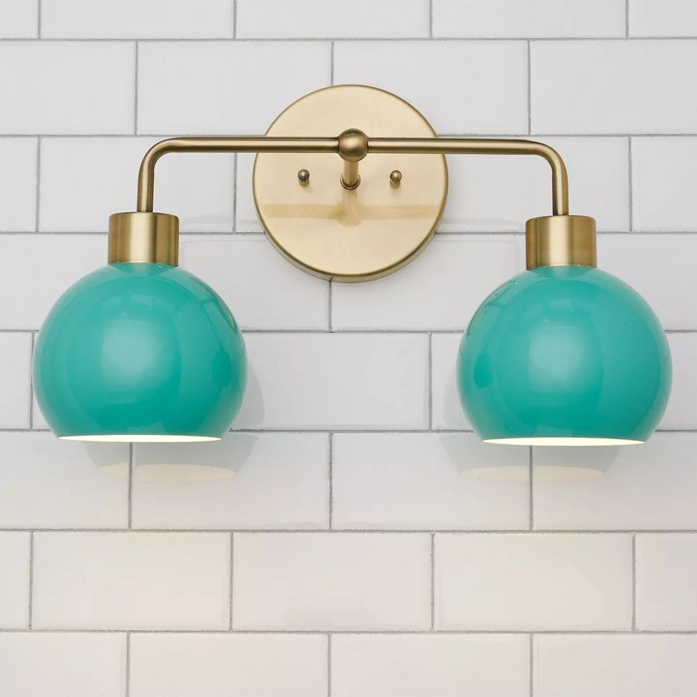 Double Bubble Pop Wall Sconce - Colorful Vanity Wall Light