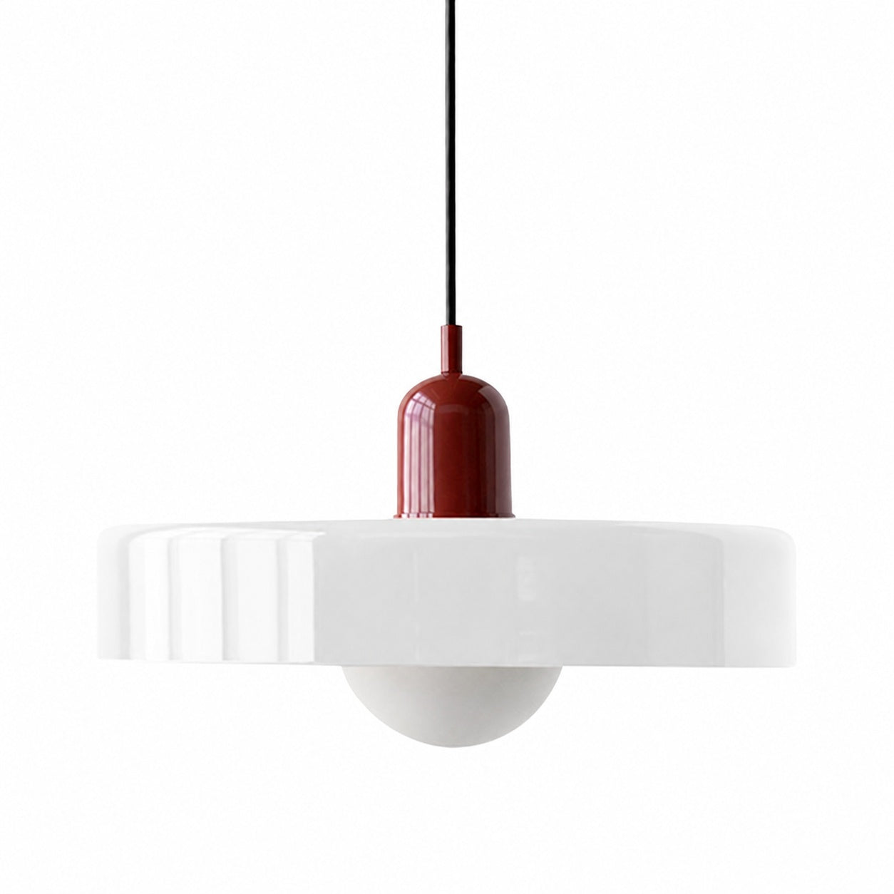 Glasora Modern Glass Suspension Light – Minimalist Nordic Pendant Lamp for Kitchen and Hallway N32