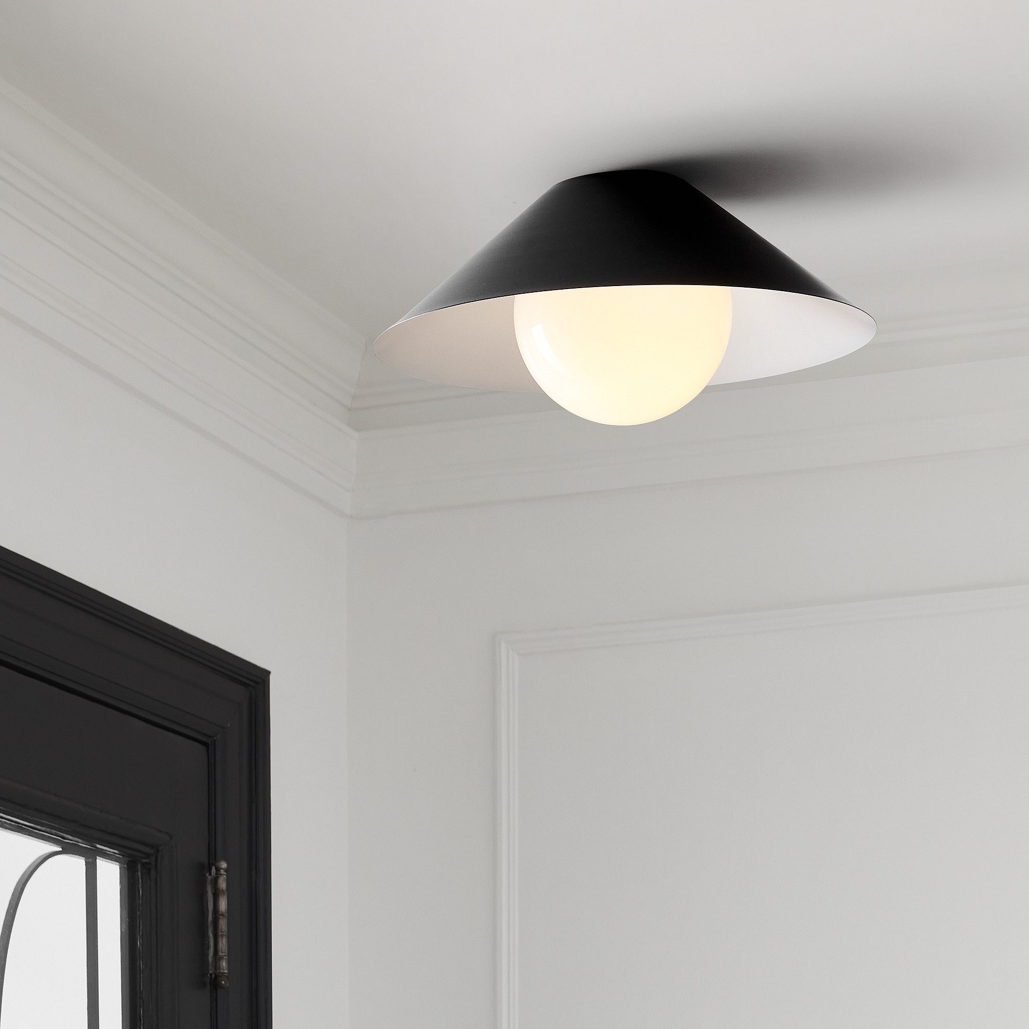 Brivana Semi-Flush Ceiling Light - Modern Home Lighting