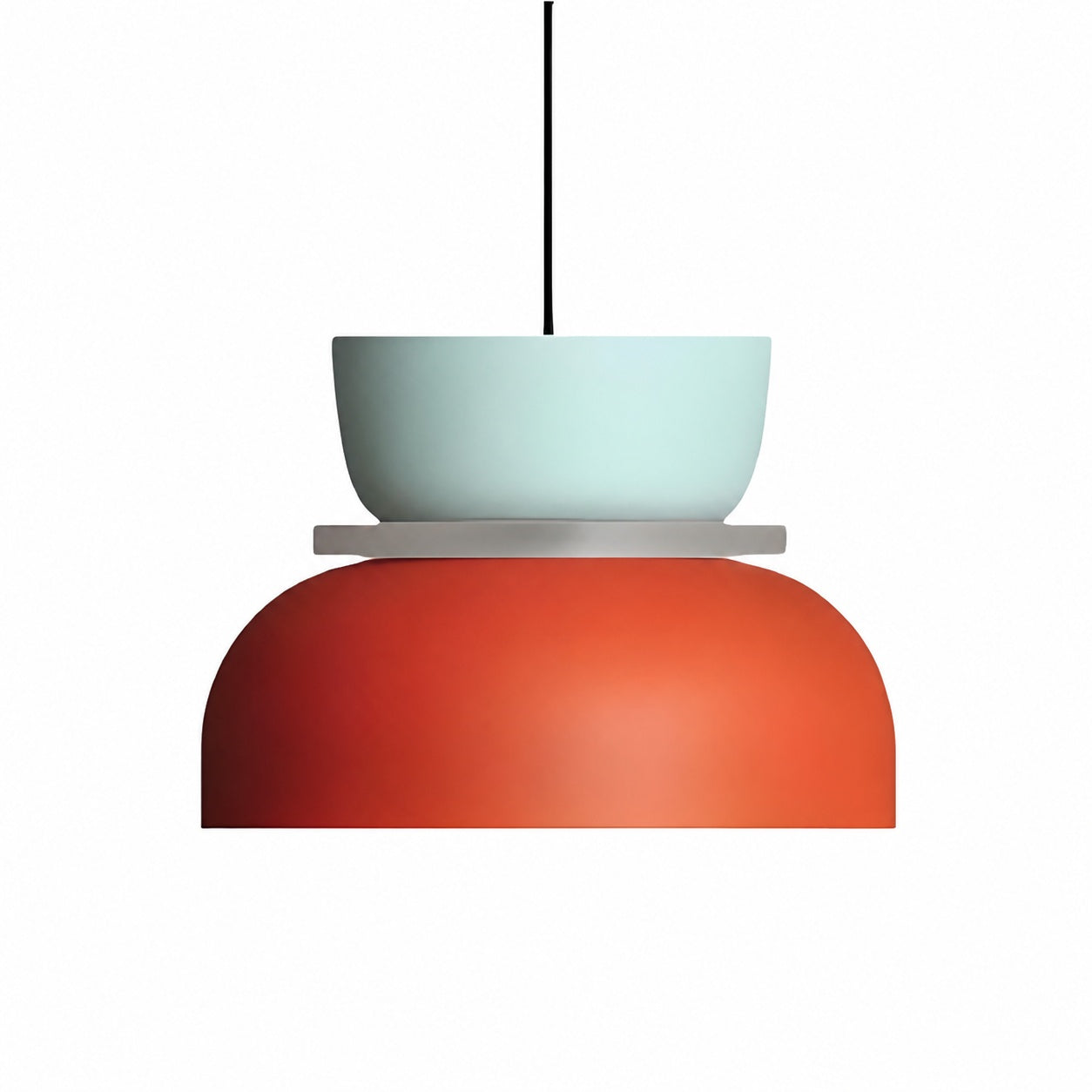 Acrybowlia Sculptural Acrylic Pendant Lamp with Colorful Layered Bowl Form for Island Lighting N35