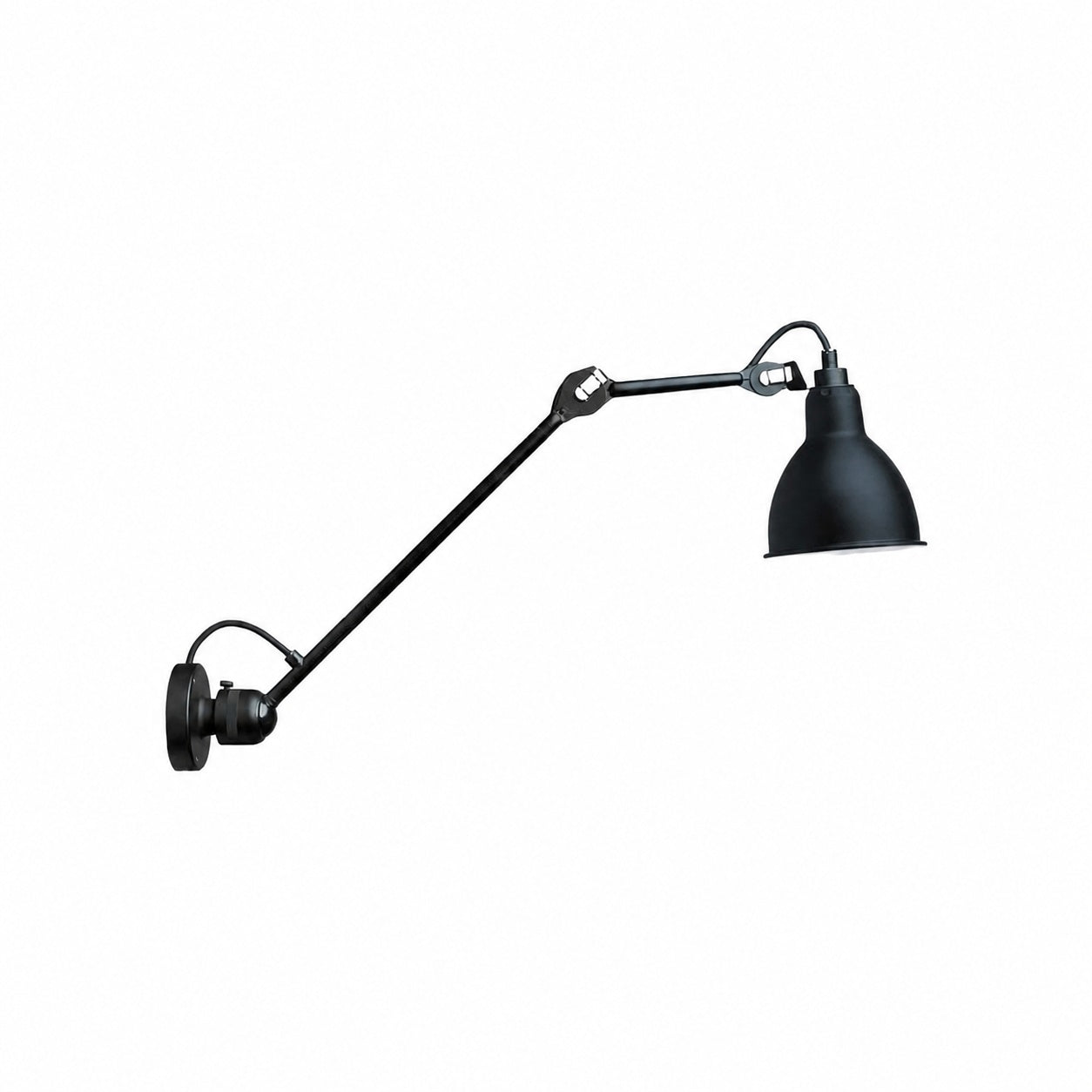 Articula Foldable Swing Arm Wall Light – Functional Wall Lamp with Rotatable Shade for Home N19