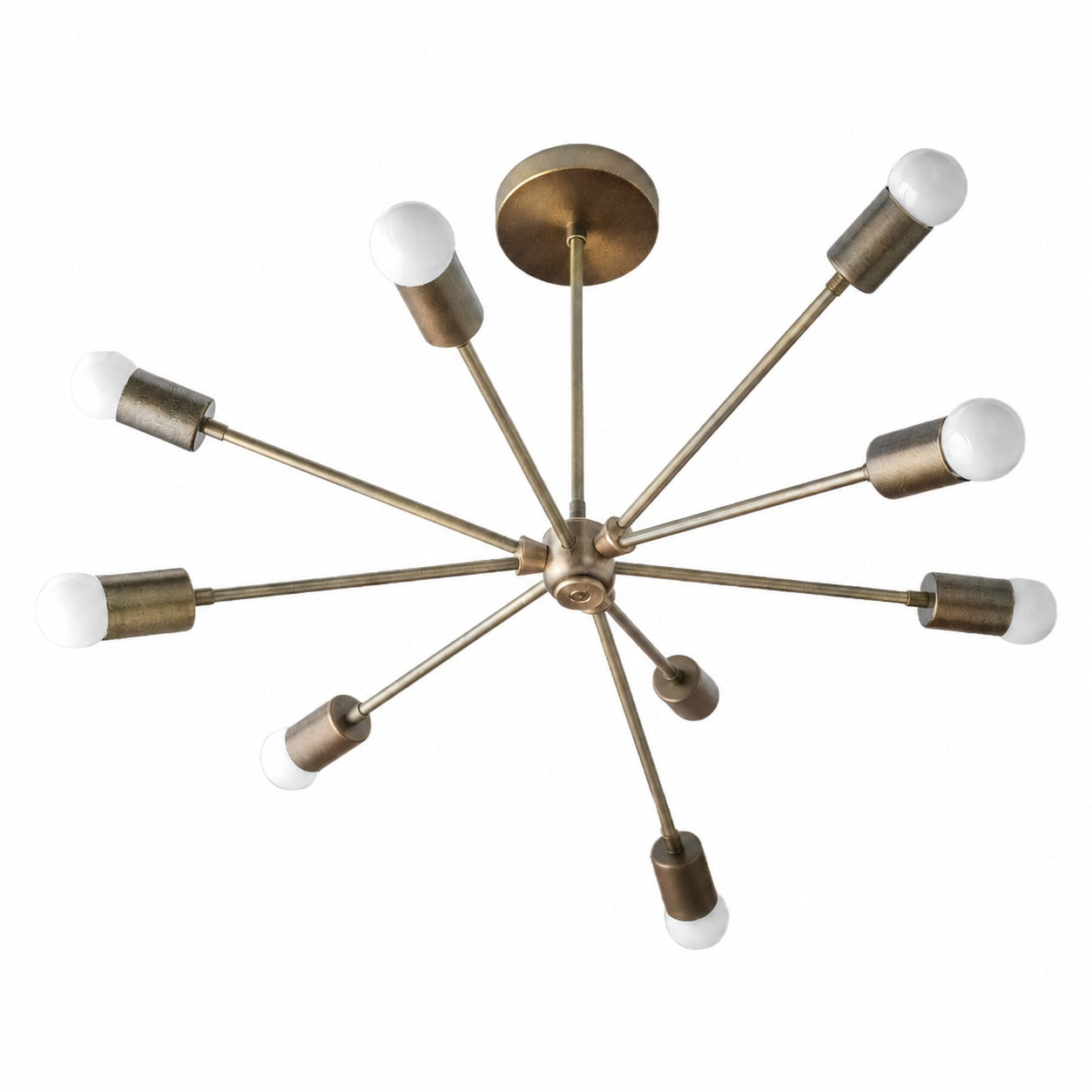 Mobilux Line Modern Chandelier - Mid Century Ceiling Light Fixture