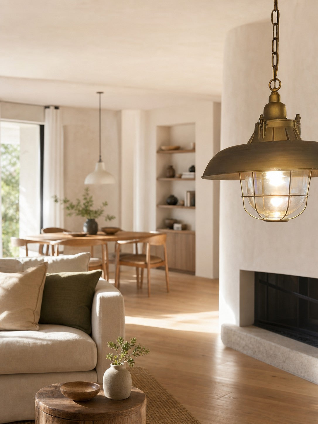 Bulkhead Cage Pendant Light