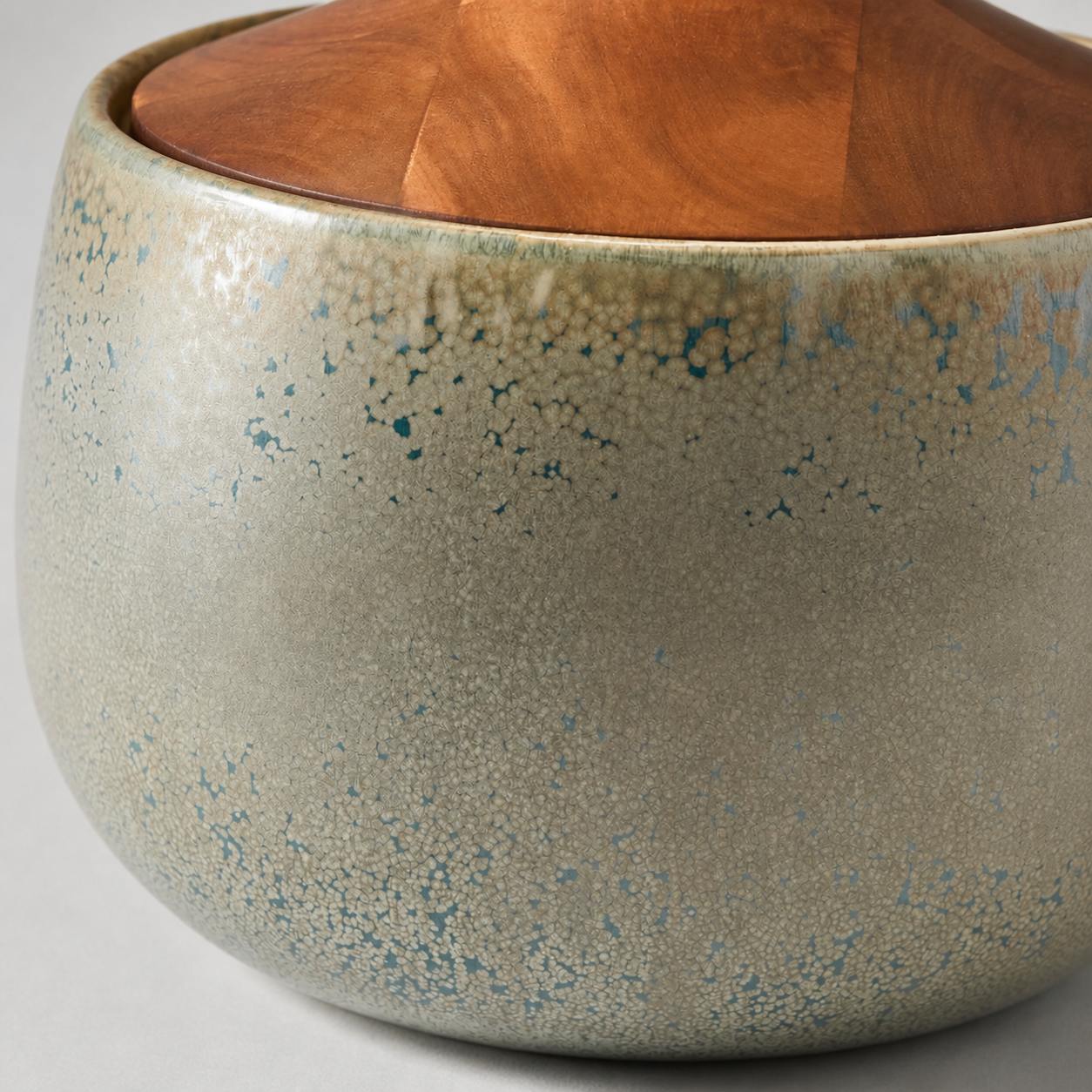 Avero Contemporary Table Lamp - Textured Cement Design for Living Room and Office