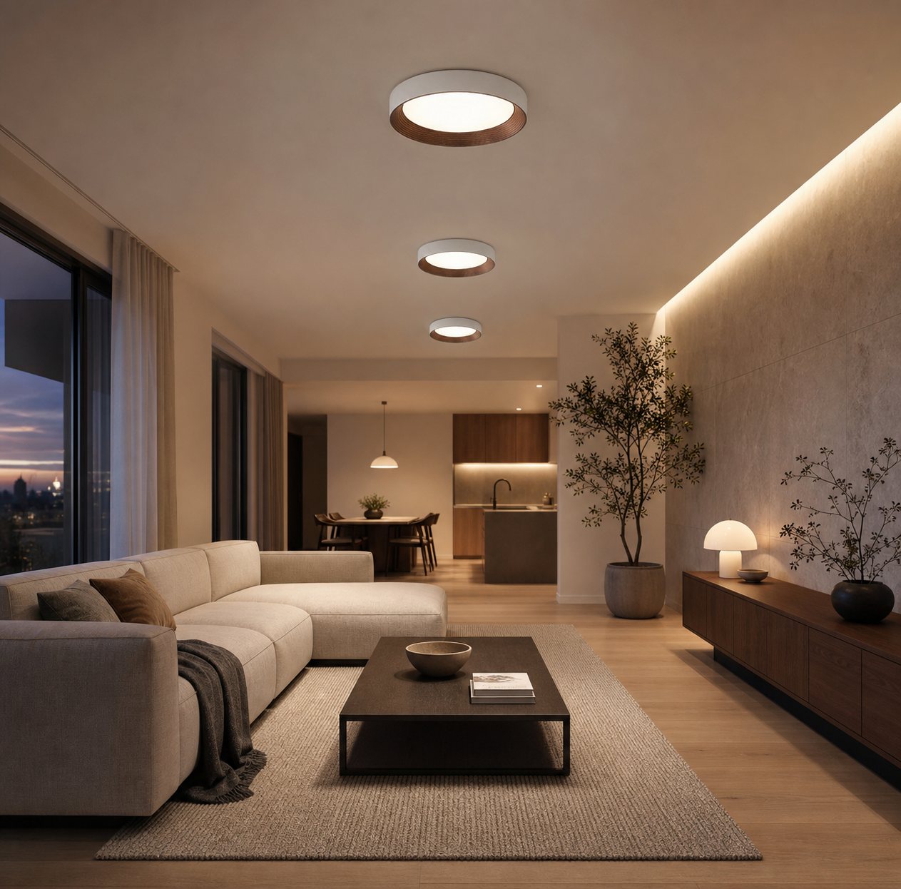 Cedronis Minimalist Ceiling Fixture - Modern Indoor Lighting Solution
