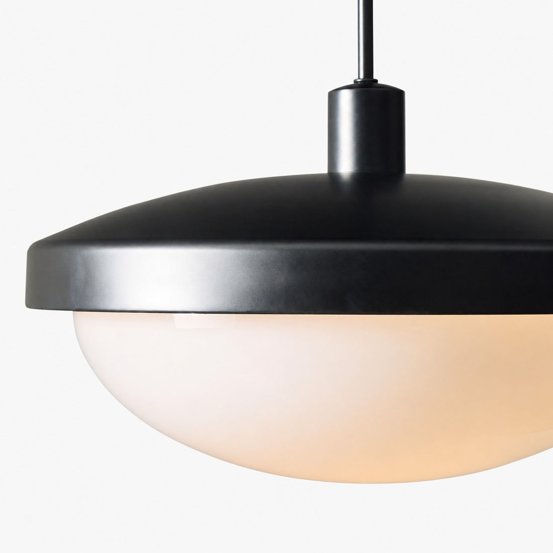 Rolvona Globe Pendant Light - Modern Oval Shade Hanging Lamp