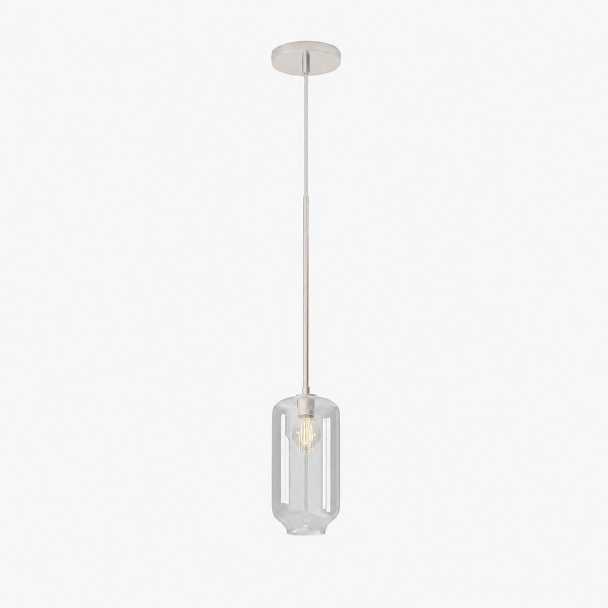 Lumivelle Pebble Pendant Light - Adjustable Glass Shade - Modern Lighting