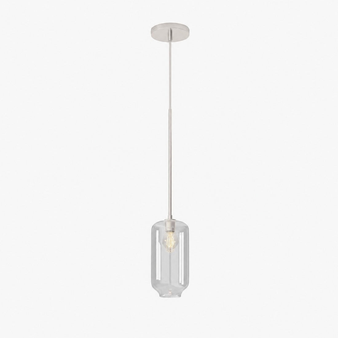 Lumivelle Pebble Pendant Light - Adjustable Glass Shade - Modern Lighting