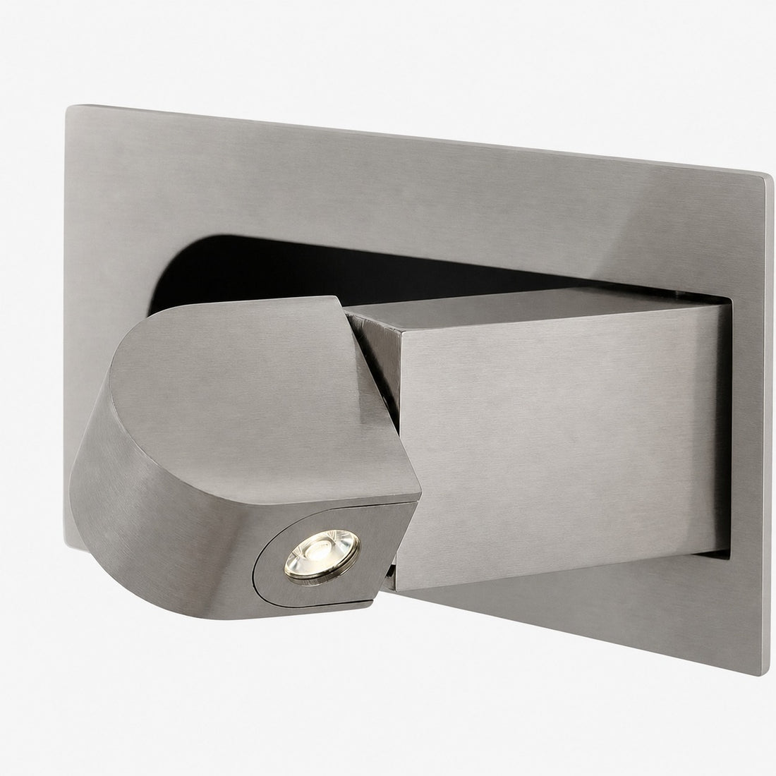Noctiqo Adjustable LED Bedside Wall Light - Contemporary Design Metal Night Lamp for Home