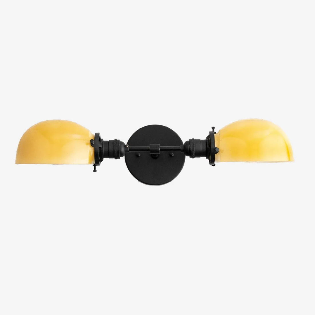 Luminara Luxury Opal Glass Dual Vanity Fixture – Multi Finish Wall Sconce for Mirror Lighting