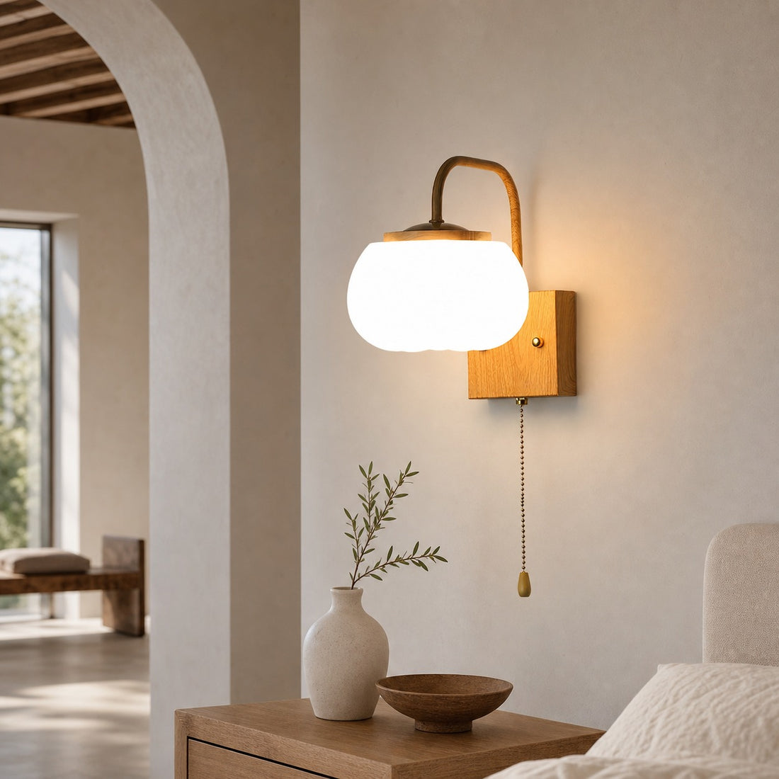Kapok Flower Wall Lamp