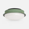 Cool Sage integrated LED flush mount ceiling light
