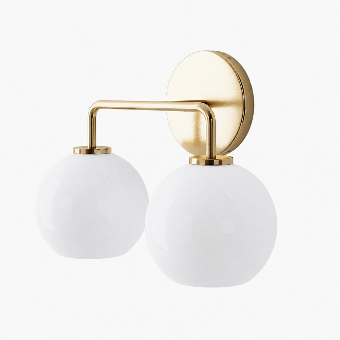 Selvion Artistic Globe Sconce Light - Handcrafted Glass Sculptural Wall Fixture