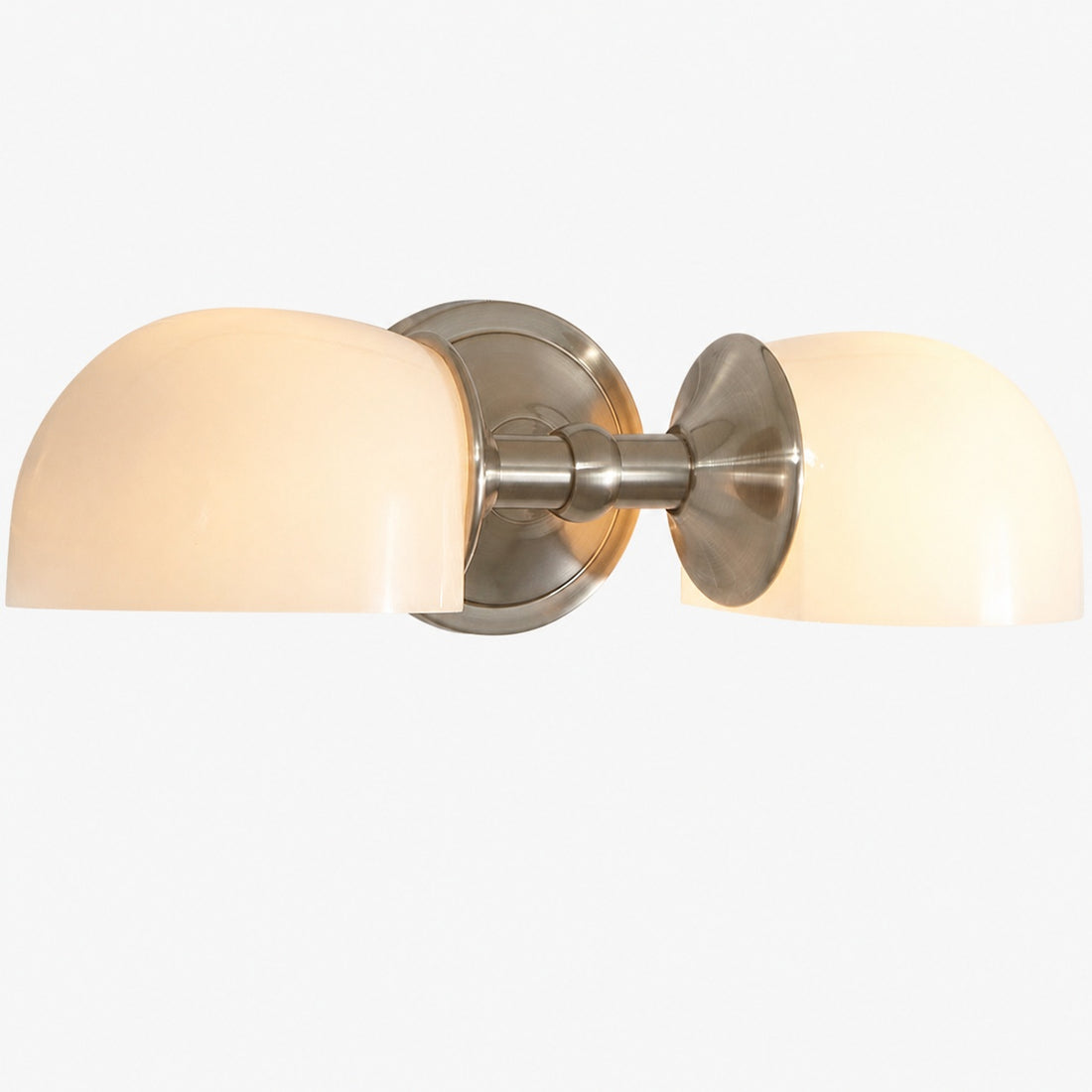 Modern Mercer Double Horizontal Metal Wall Sconce