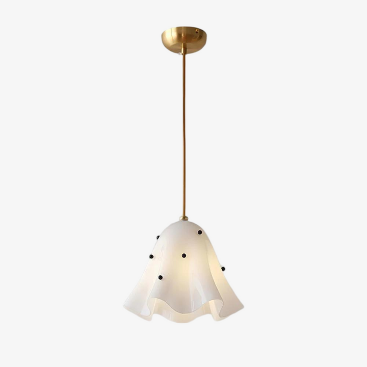 Bellina Artistic Glass Pendant Light - Modern Bloom Inspired Hanging Ceiling Lamp