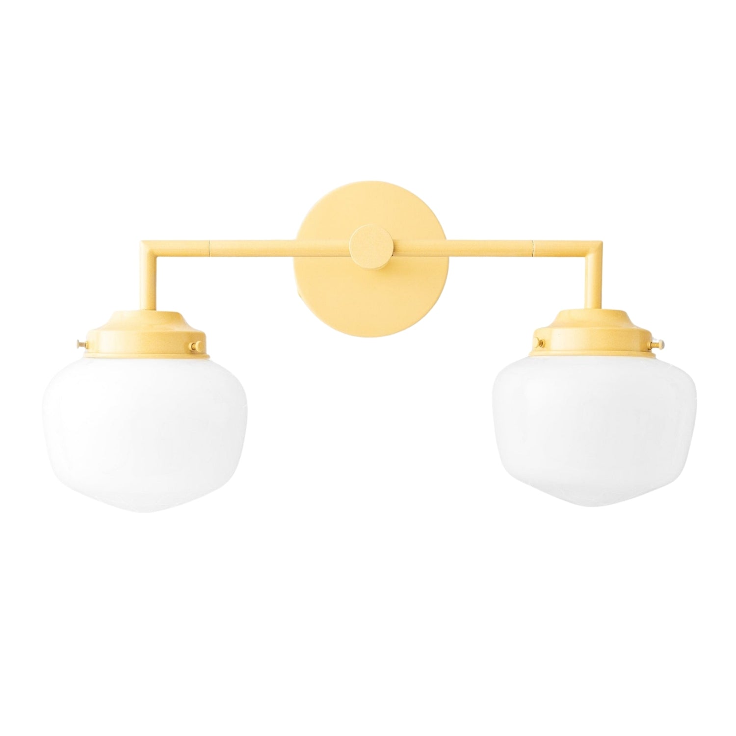 Opalume Glass Vanity Light - Vintage Inspired Bathroom Wall Lighting