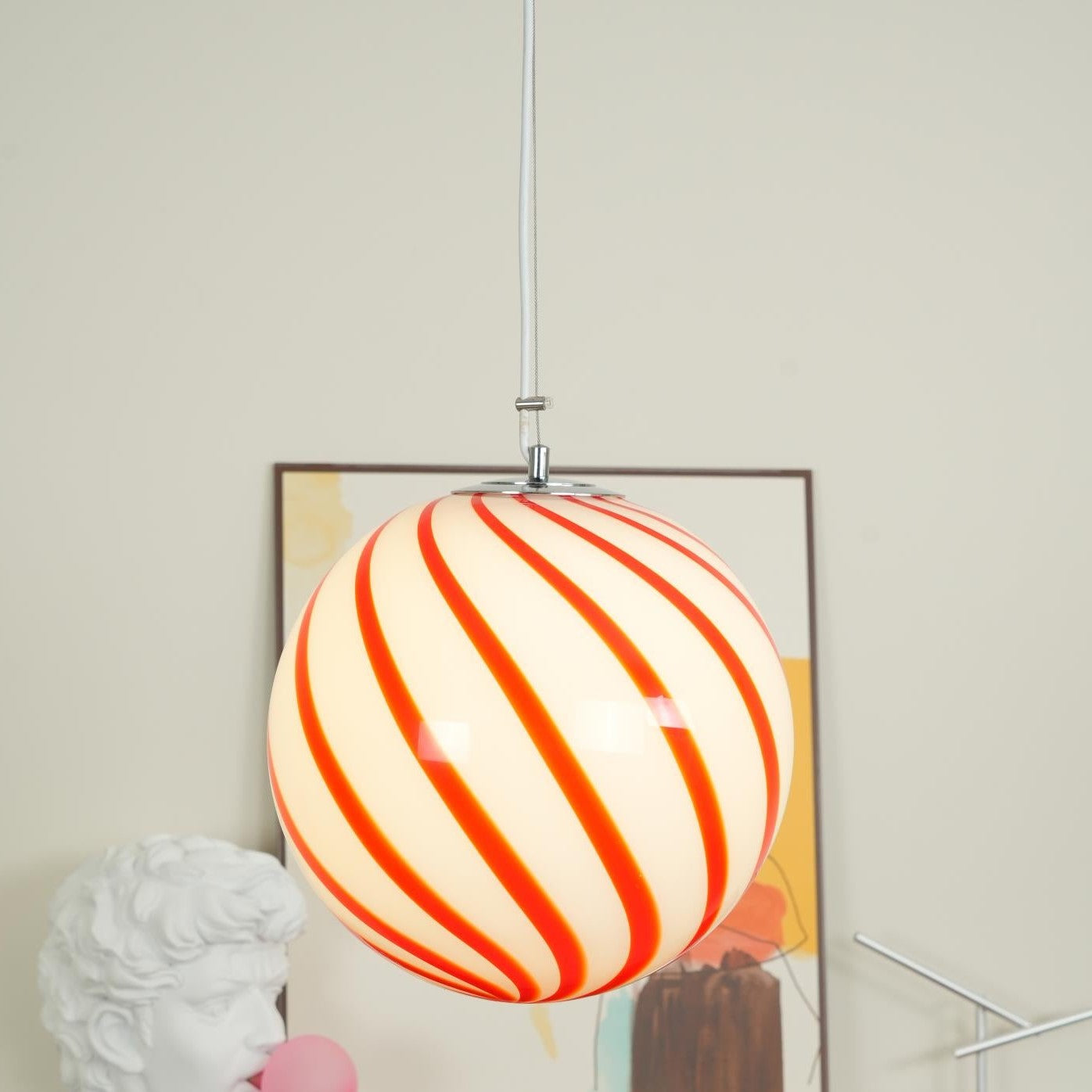 Lollipop Stripe Pendant Lighting