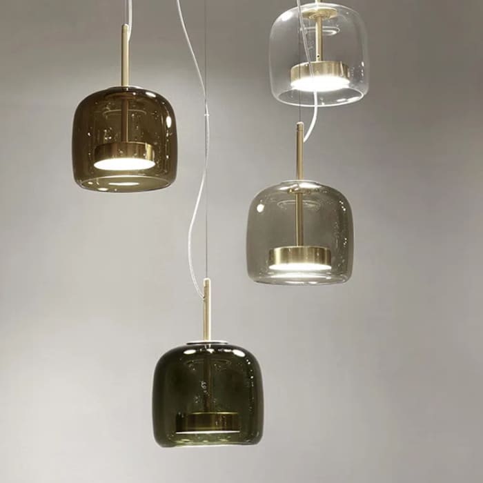 Jube SP Pendant Light - Metro Sphere Glass Jar Suspension Lamp
