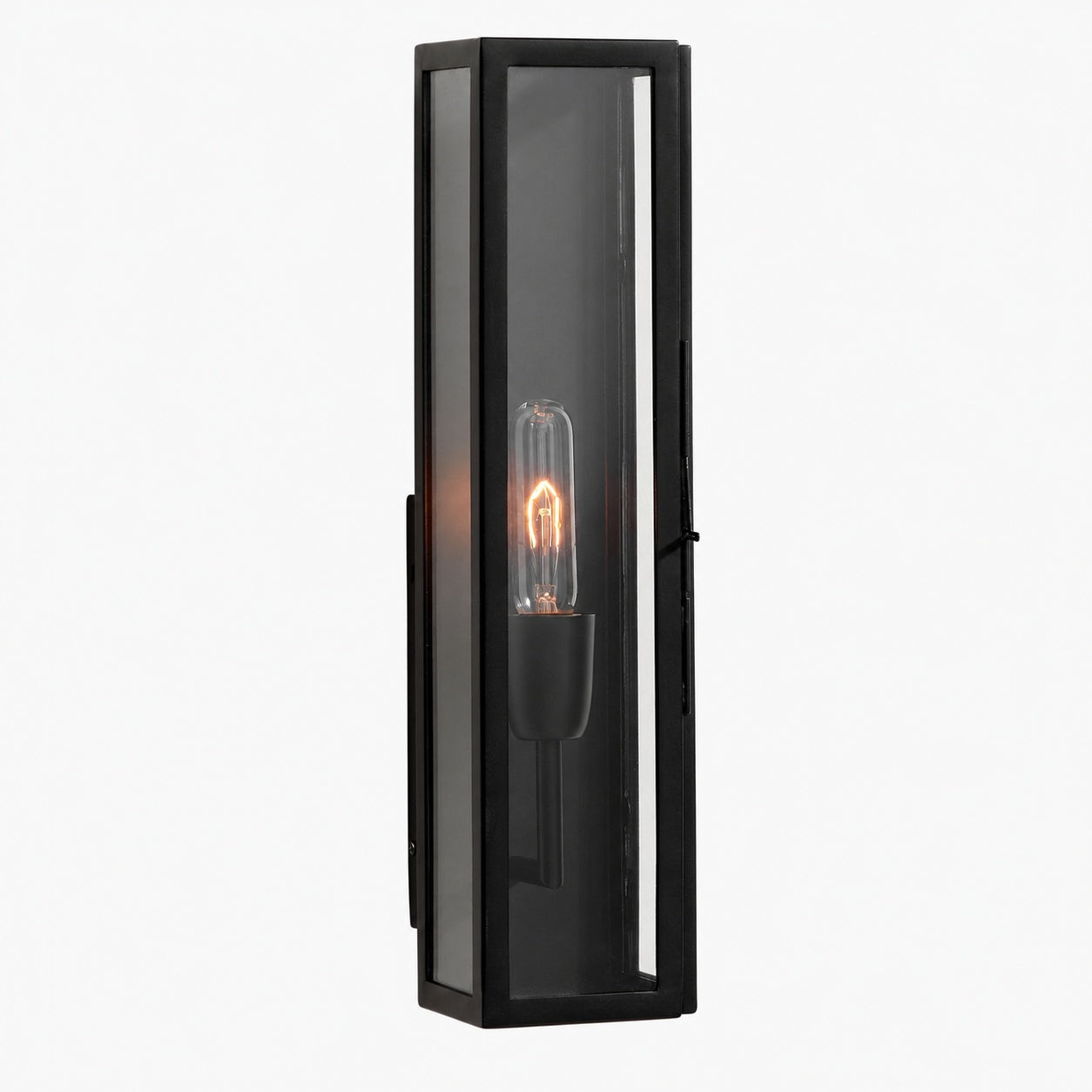 Ferrix Industrial Iron Outdoor Wall Lamp - Lighting Stylish Exterior Glass Lighting