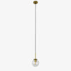 Luma Glass Globe Modern Pendant Light for Dining Room