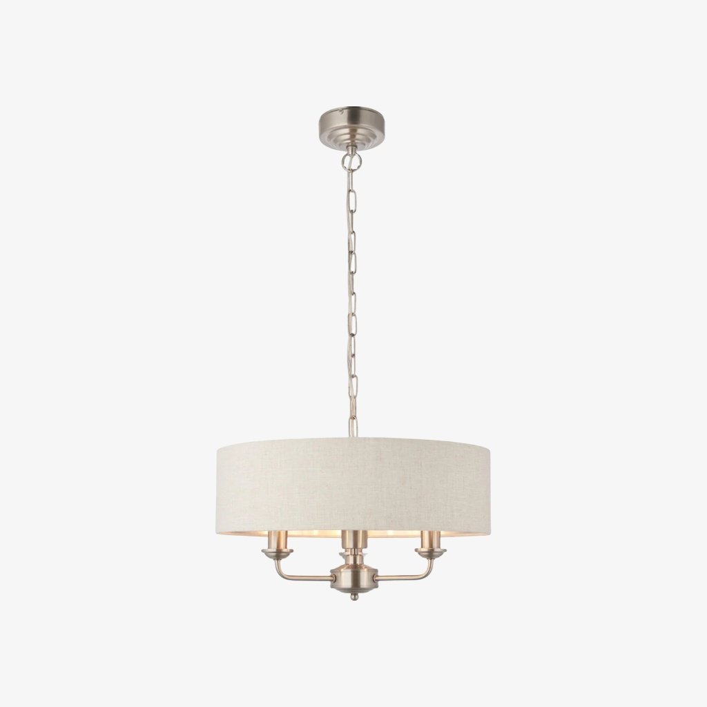 Tela Classic Multi-Light Design Pendant Light - Traditional Style Hanging Lamp for Dining Room