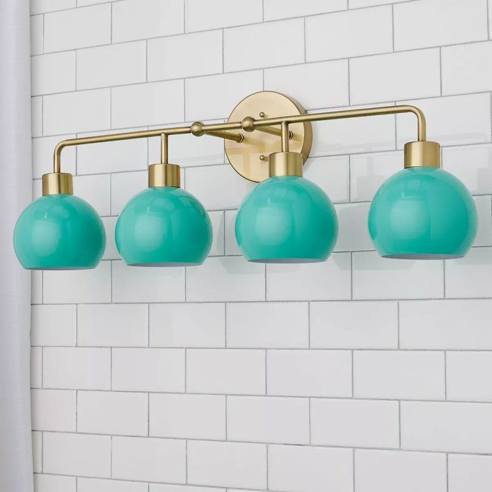 4 Light Bubble Pop Wall Sconce - Colorful Bathroom Wall Light