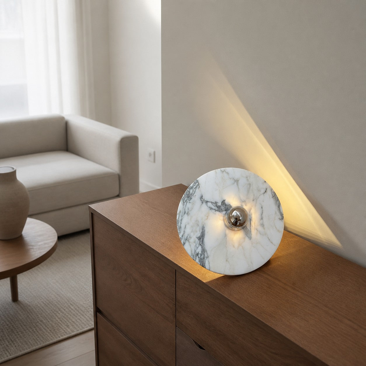 Calacatta Marble Wall Lamp