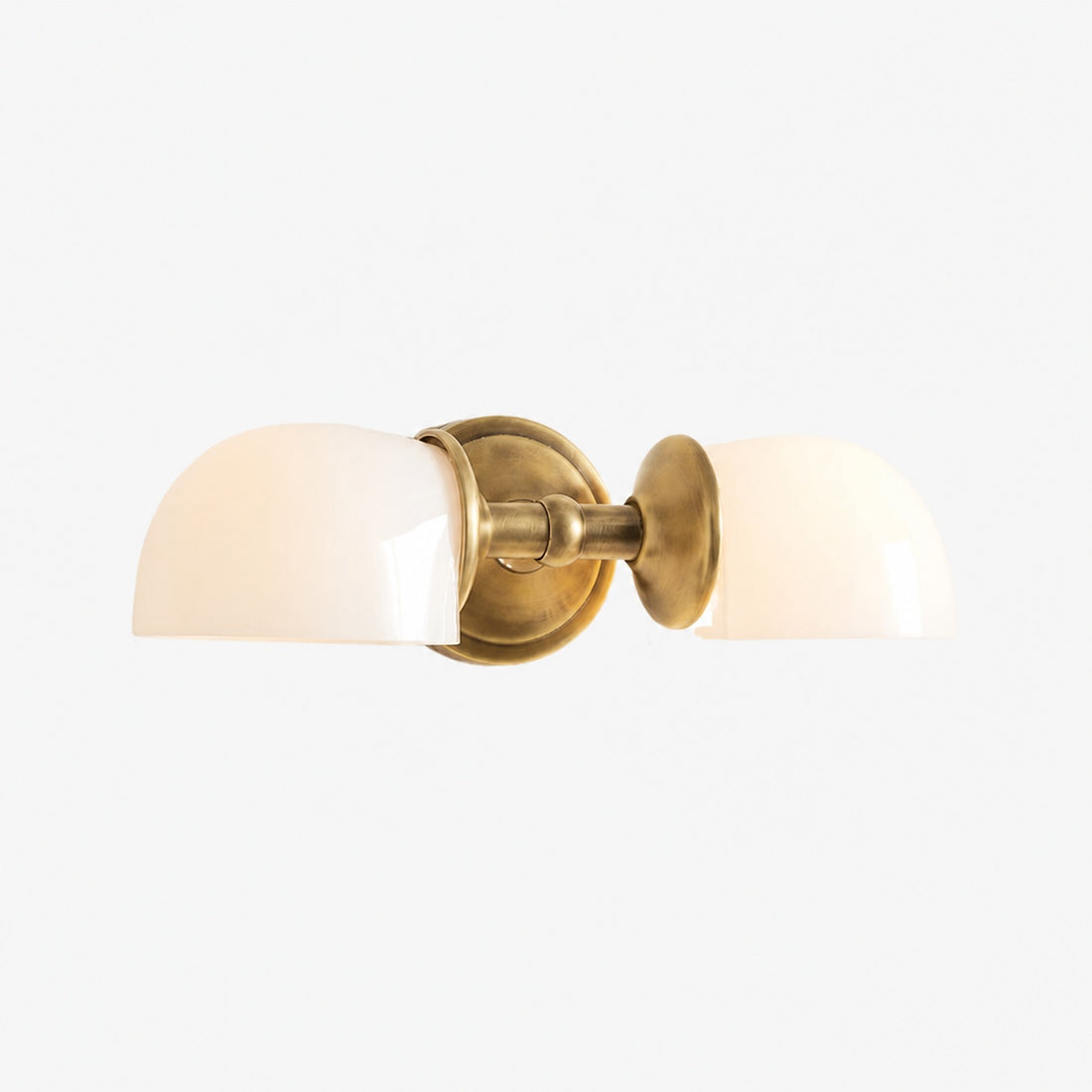 Modern Mercer Double Horizontal Metal Wall Sconce