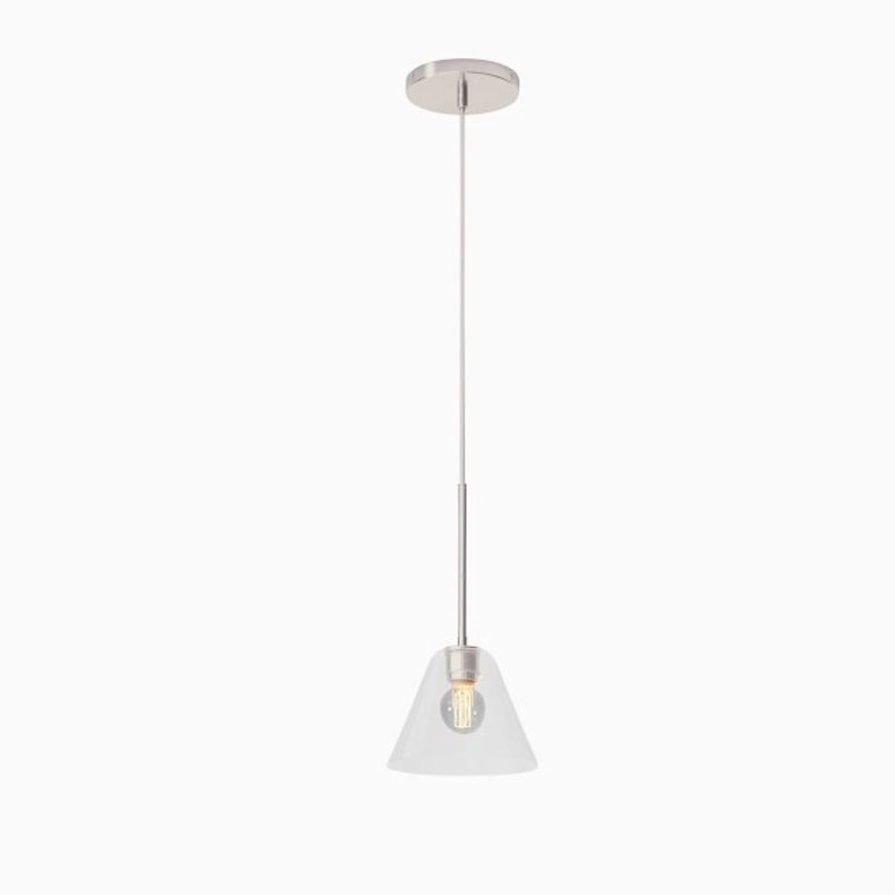 Conica Glass Cone Pendant Lamp – Modern Style Light for Any Room