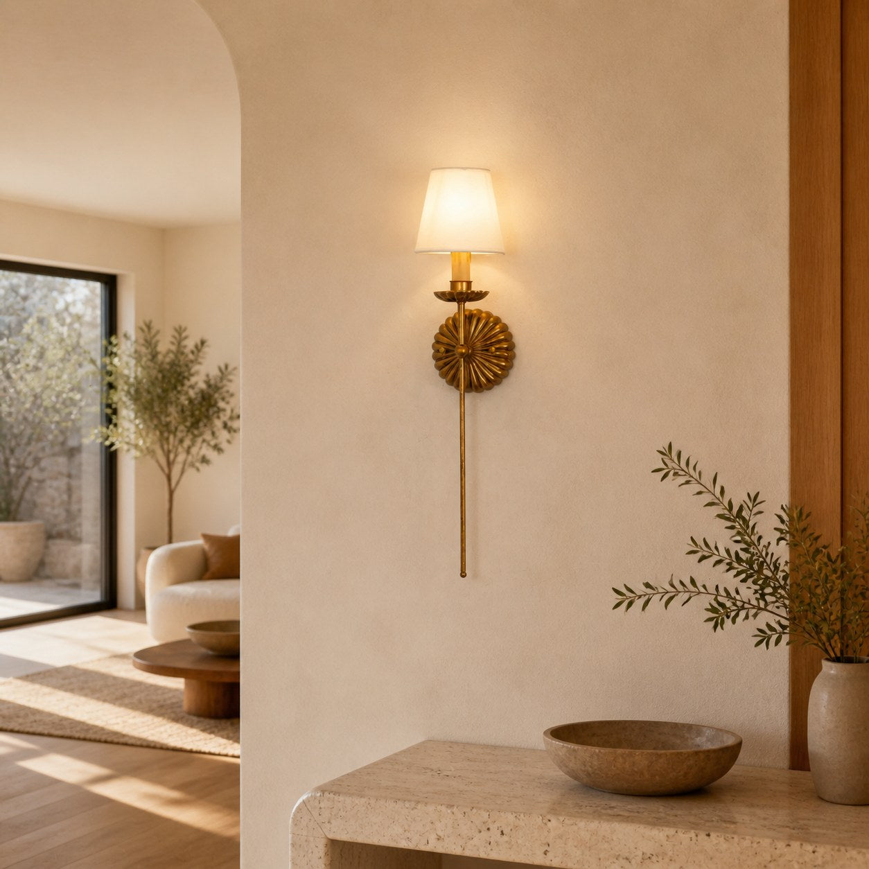 Catina Clove Wall Sconce Double