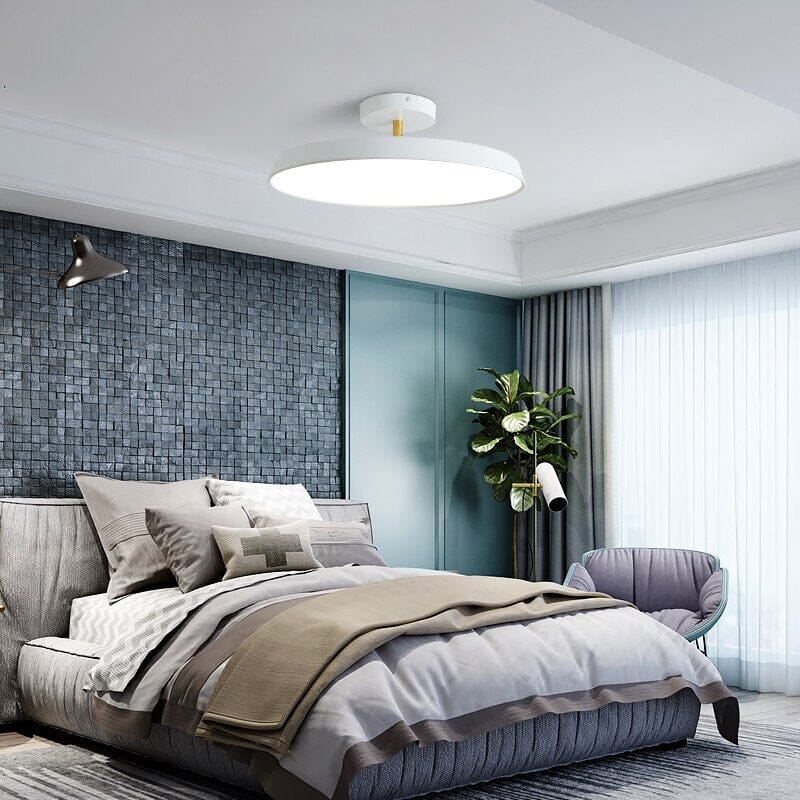 Macaron Aluminum Ultra-thin Luminaire Chandelier