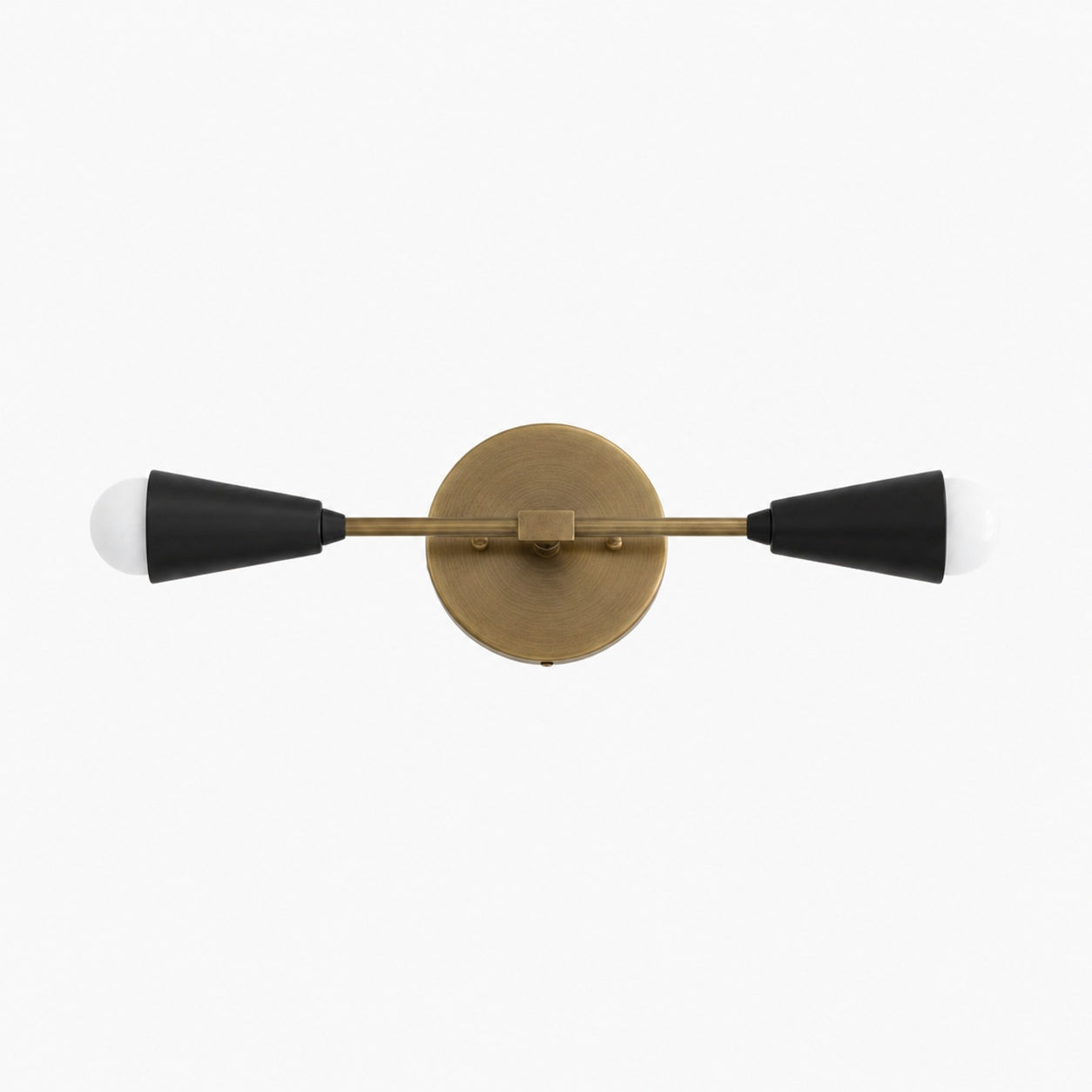 Mobilux Line Minimalist Vanity Light Fixture - Mid Century Bathroom Sconce