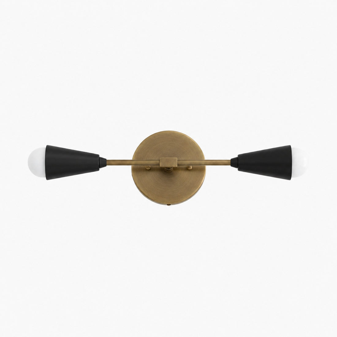 Mobilux Line Minimalist Vanity Light Fixture - Mid Century Bathroom Sconce