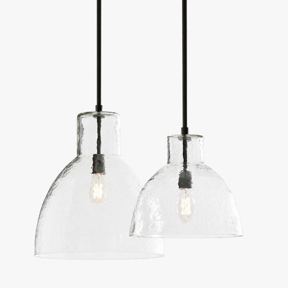 Glavira Recycled Glass Pendant Collection - Modern Kitchen Lighting
