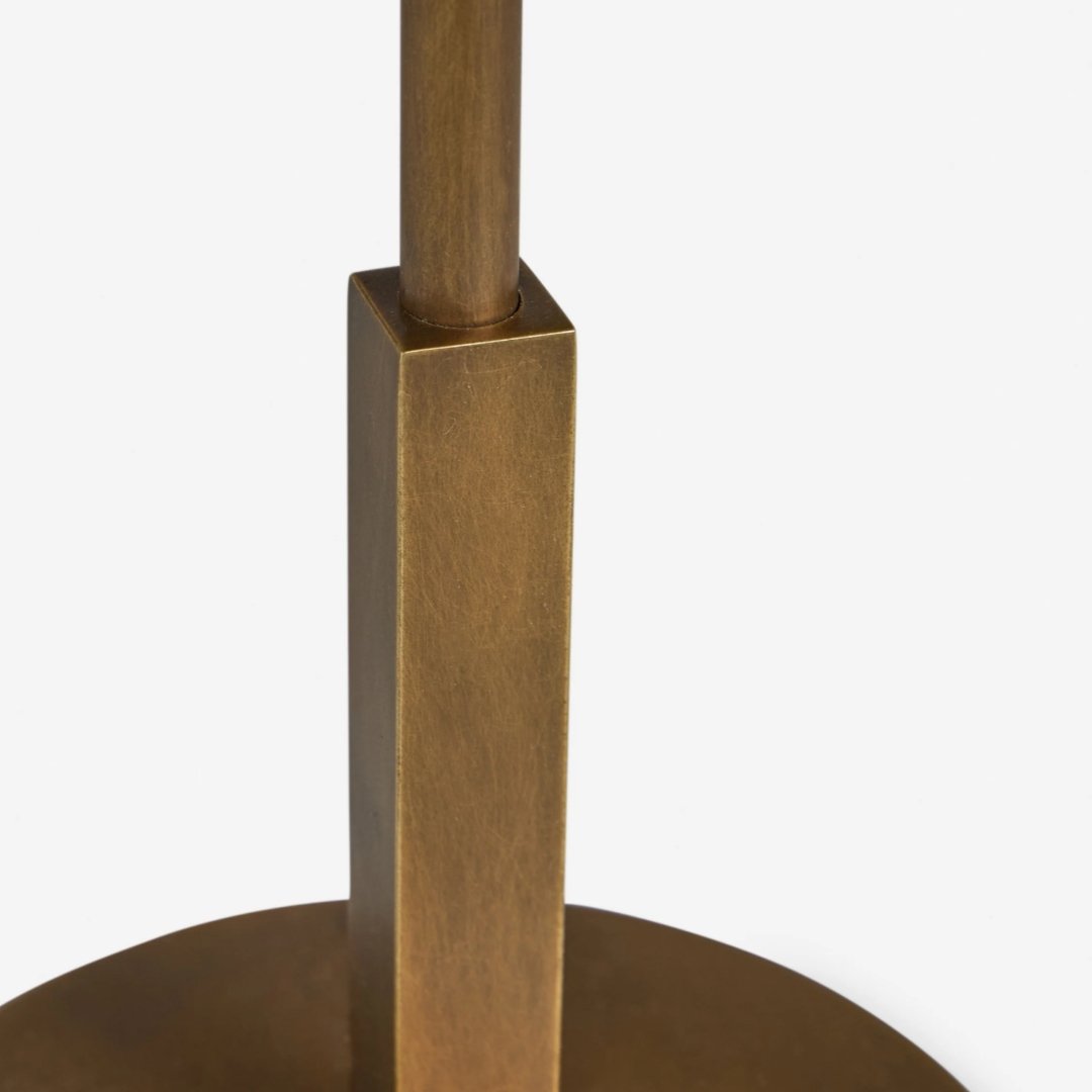 Aurecyl Table Lamp - Sleek Tapered Metal Table Lamp in Vintage-Style Finish for Living Room