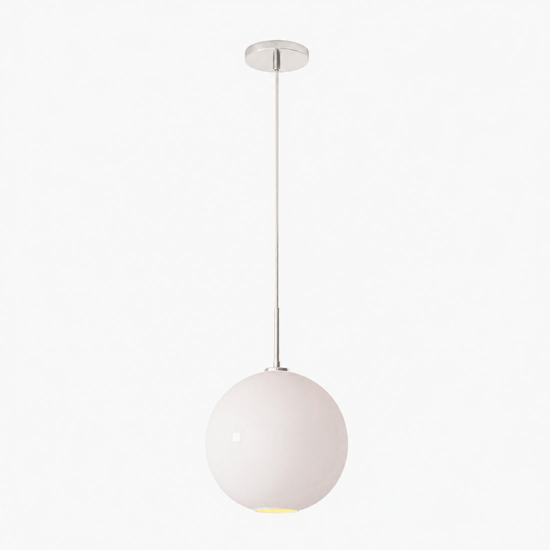 Selvion Sculptural Globe Pendant Light - Modern Glass Pendant Lamp - Sleek Design