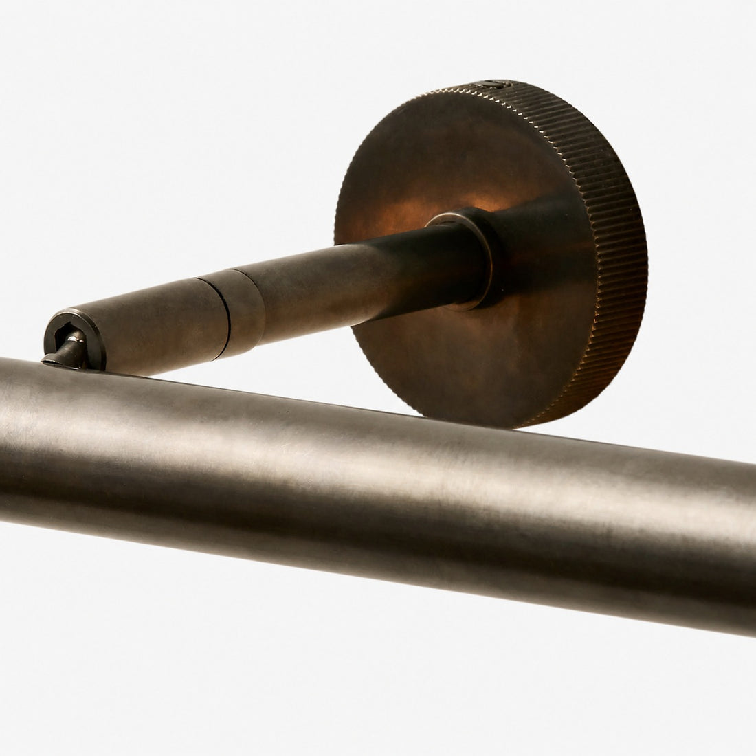Aurix Wall Mount Art Light - Aged Finish Picture Light for Highlighting Canvases